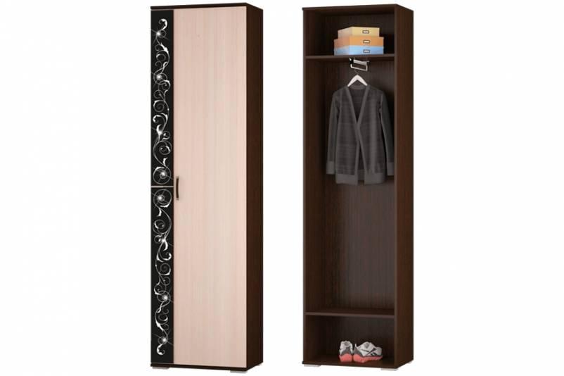 Шкаф для одежды (с выдвижной штангой) «Адажио»