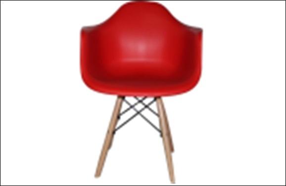 PP 620 (GH-8525) стул обеденный, красный