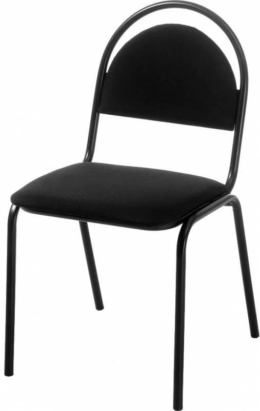 СТАНДАРТ-М (ткань ТК-1 черная, каркас черный) стул